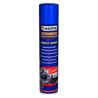 Limpiador en spray para salpicaderos de coches sin silicona ES
