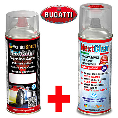 Kit profesional de retoque para coche: pintura original 59L31467 DARK BLUE MET. y barniz 2K para BUGATTI VEYRON