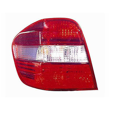 Piloto Trasero Izquierdo sin Portalmparas - Blanco/Rojo