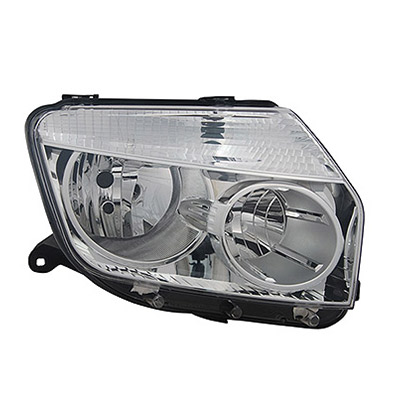 Faro Principal Derecho, H7+H1 - Eléctrico sin Motor