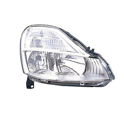 Faro Principal Derecho, H7+H1 - Eléctrico con Motor