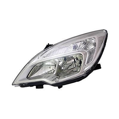 Faro Principal Izquierdo, H7+H1 - Eléctrico con Motor