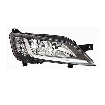 Faro Principal Derecho, H7+H7 - Elctrico con Motor