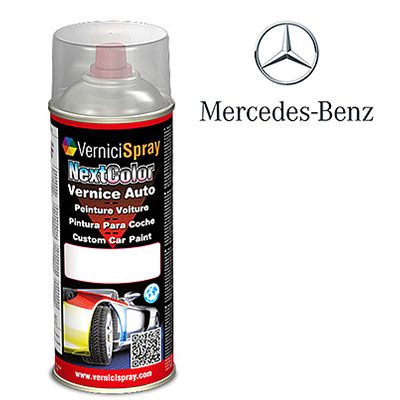 Mercedes Benz aerosol de pintura & retocar Pluma Polar Plata 761 