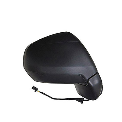 Retrovisor exterior negro coche