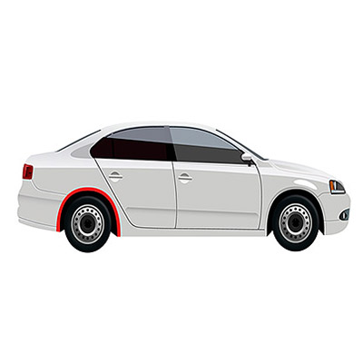 Cerco Aleta Trasero Derecho