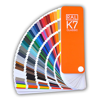 Carta de Colores Clsicos RAL K7