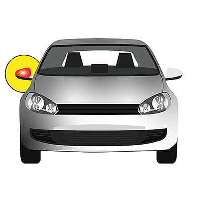 Piloto de retrovisor derecho (luz de giro)