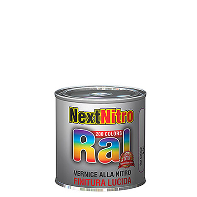 Todos colores RAL brillantes en latas de pintura Nitro de 250 gr