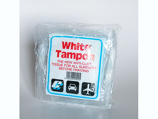 White tampon - 5 Paos para limpieza superficie lijada  