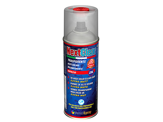 Barniz bicomponente Mate en aerosol de 400 ml para coches y modelismo  