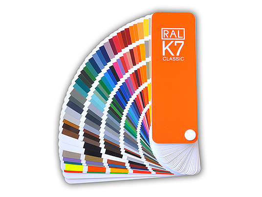 Carta de Colores Clsicos RAL K7  