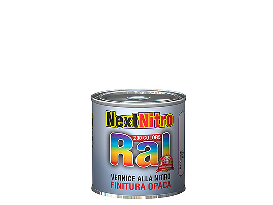 Todos colores RAL mates en latas de pintura Nitro de 250 gr  